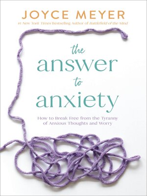 cover image of The Answer to Anxiety